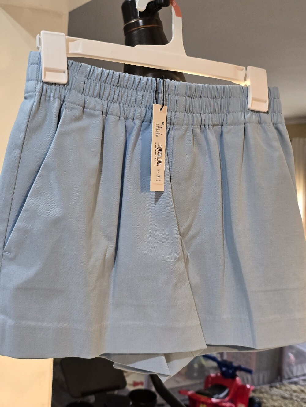 Alice + Olivia Women's Harris Cotton Twill Shorts - Mineral Blue XS NWT - Picture 5 of 11